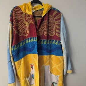 Summer towel jacket